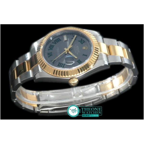 Rolex - SS/YG TT Grey Swiss Eta 2836