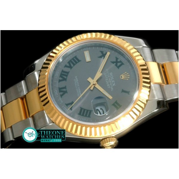 Rolex - SS/YG TT Grey Swiss Eta 2836