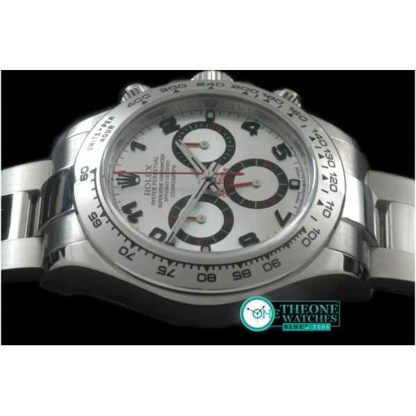 Rolex - Daytona 116506 Noob SS/SS White Num A-7750 Sec@6