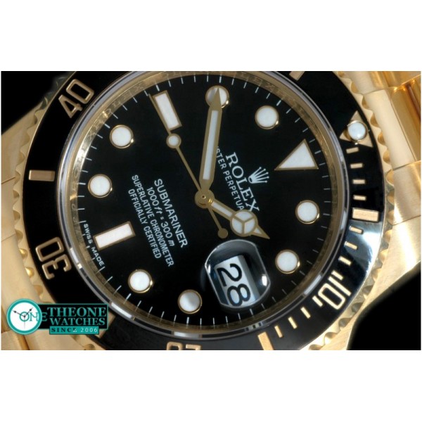 Rolex - 116619 Black FG Sub Swiss Eta 2836