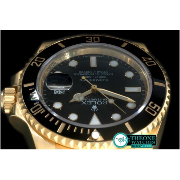 Rolex - 116619 Black FG Sub Swiss Eta 2836