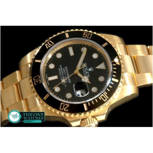 Rolex - 116619 Black FG Sub Swiss Eta 2836