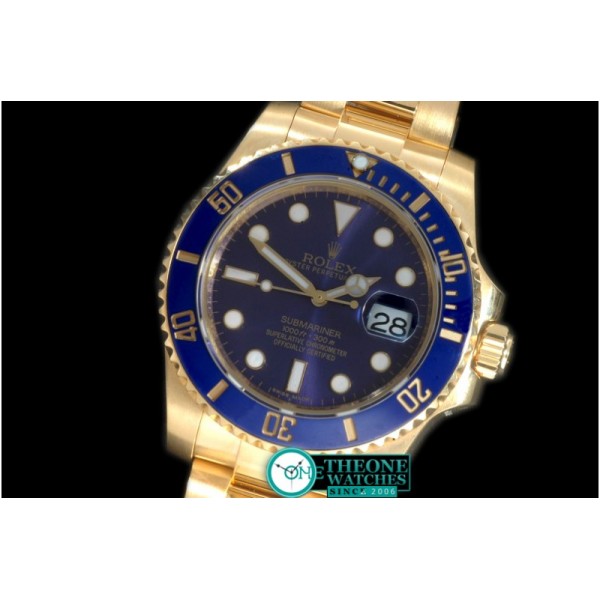 Rolex - 116619 Blue FG Sub Swiss Eta 2836