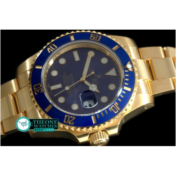 Rolex - 116619 Blue FG Sub Swiss Eta 2836