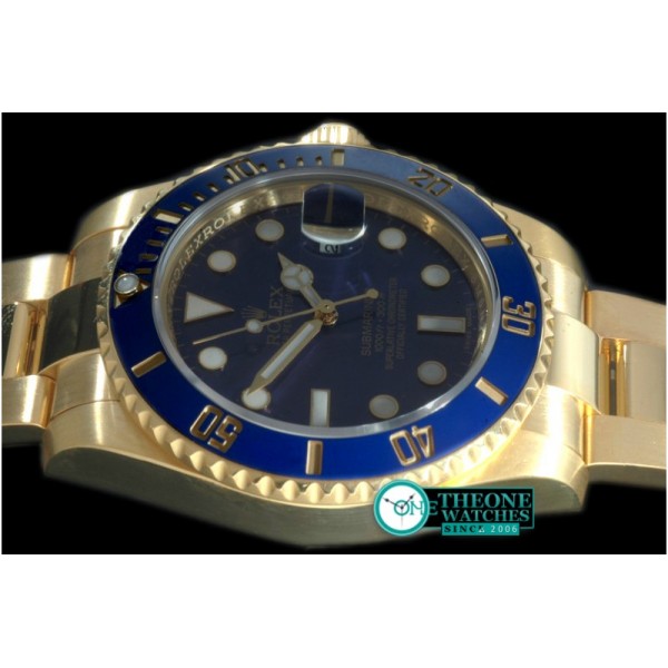 Rolex - 116619 Blue FG Sub Swiss Eta 2836