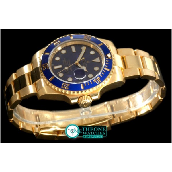 Rolex - 116619 Blue FG Sub Swiss Eta 2836