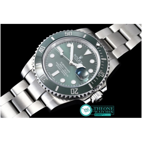 Rolex - 116610LV Green V6s SS Sub SA 3135