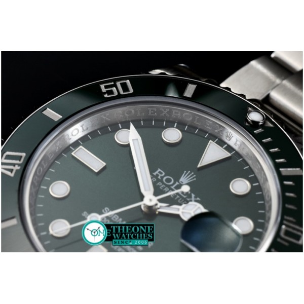 Rolex - 116610LV Green V6s SS Sub SA 3135