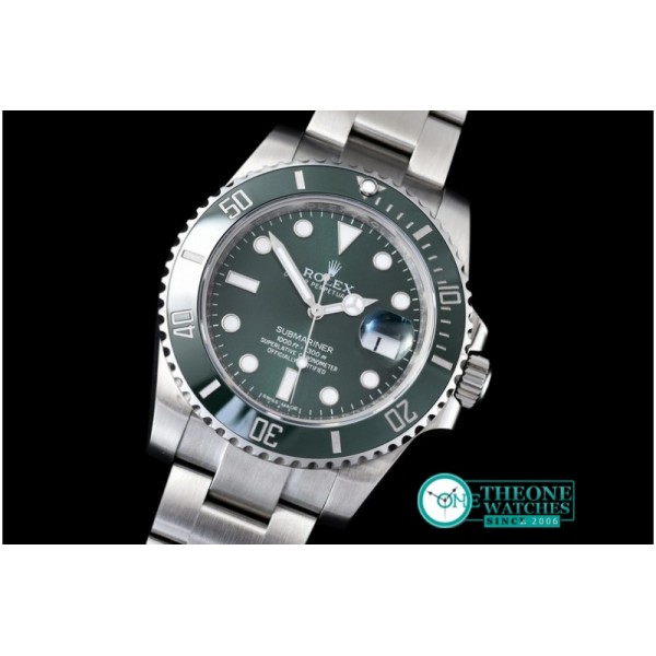 Rolex - 116610LV Green V6s SS Sub A-2836