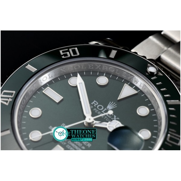 Rolex - 116610LV Green V6s SS Sub A-2836