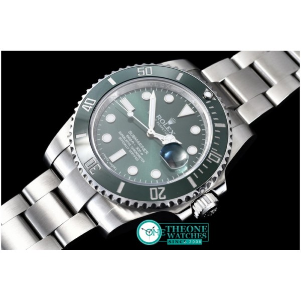 Rolex - 116610LV Green V6s SS Sub A-2836