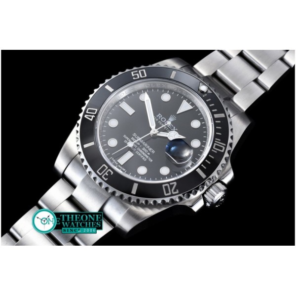 Rolex - 116610 Black V6s SS Sub A-2836