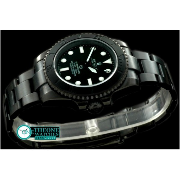 Rolex - Pro Hunter Military Sub SS/SS Black Swiss 2836