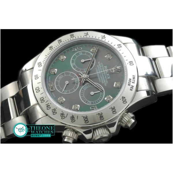 Rolex - SS/SS MOP Black Diamonds A-7750 Sec@6 28800