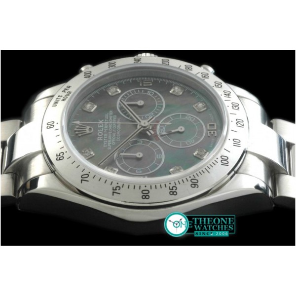 Rolex - SS/SS MOP Black Diamonds A-7750 Sec@6 28800