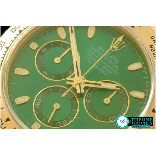 Rolex - 2016 Daytona YG/YG Green A-7750