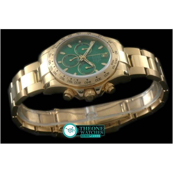 Rolex - 2016 Daytona YG/YG Green A-7750