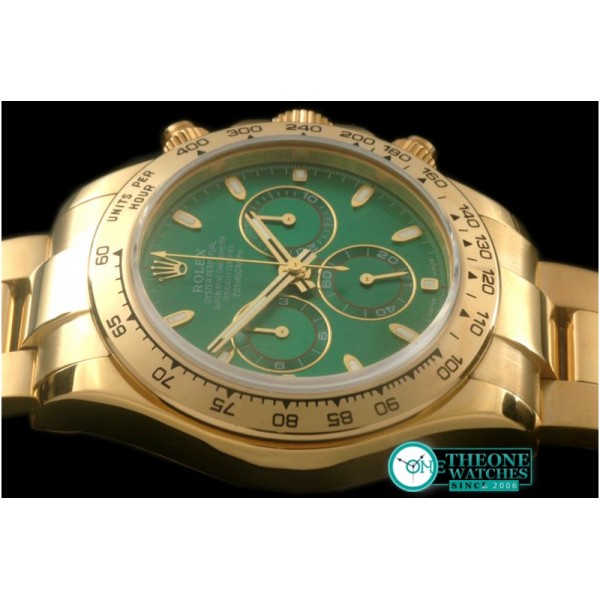 Rolex - 2016 Daytona YG/YG Green A-7750