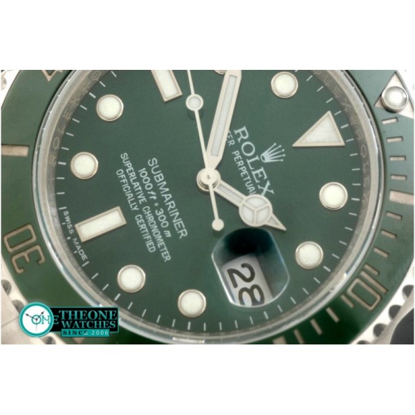 Rolex - 116610 JF SS/SS Green SA 3135