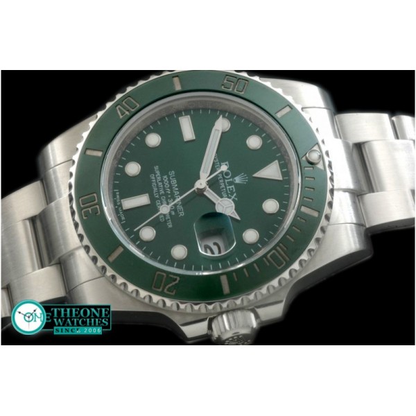 Rolex - 116610 JF SS/SS Green SA 3135