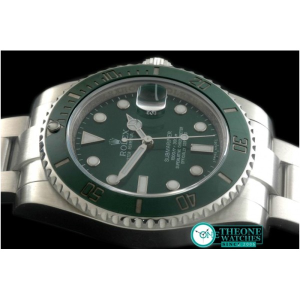 Rolex - 116610 JF SS/SS Green SA 3135