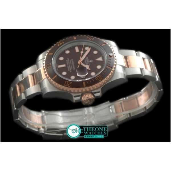 Rolex - Submariner SS/RG Brown Asian 2836