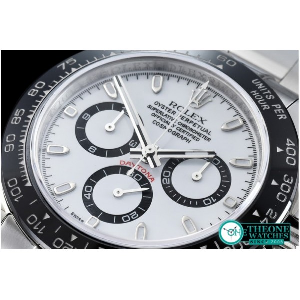 Rolex - Daytona SS/SS JF White Stk (Gen. thickness) A-23J