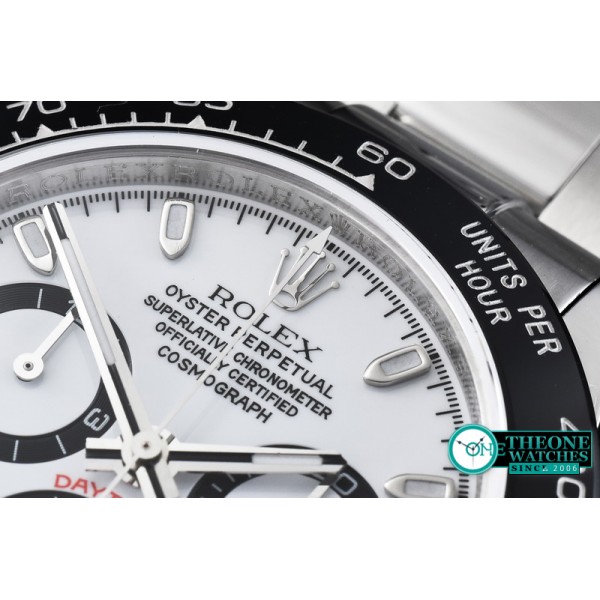 Rolex - Daytona SS/SS JF White Stk (Gen. thickness) A-23J