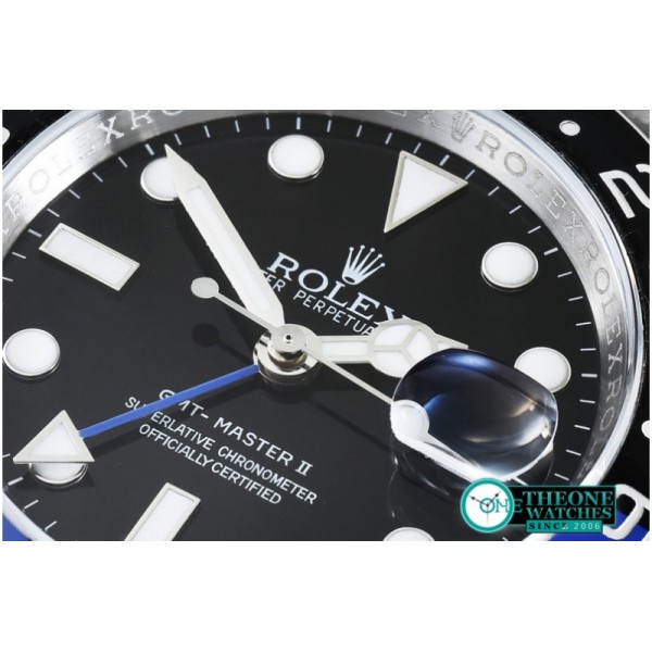 Rolex - SS/SS 2013 GMT Black JF Asia 2836