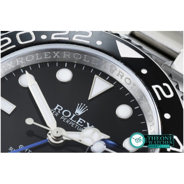 Rolex - SS/SS 2013 GMT Black JF Asia 2836