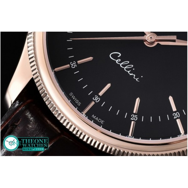 Rolex - Cellini MK V2 RG/LE Black Sticks Asia 3132