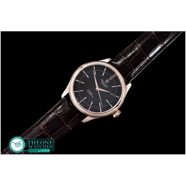 Rolex - Cellini MK V2 RG/LE Black Sticks Asia 3132