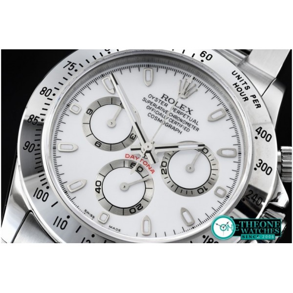 Rolex - 2016 Daytona SS/SS White Stk BP Ult A-7750 Sec@6