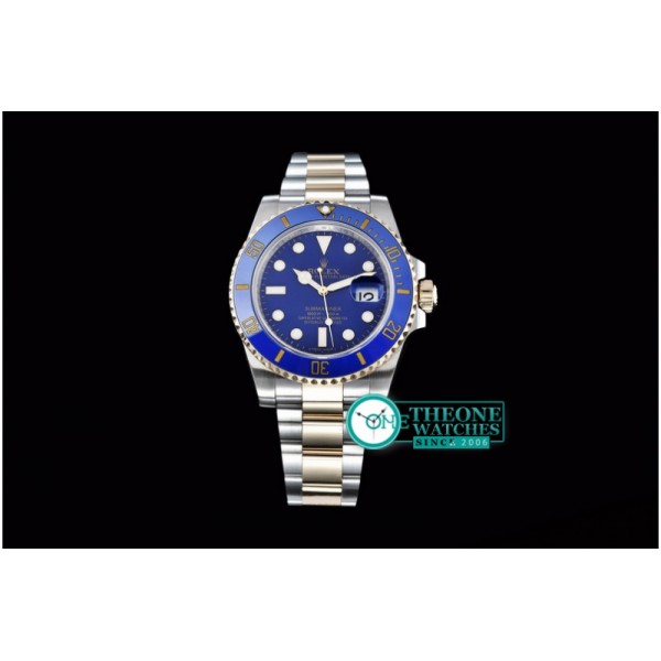 Rolex - Submariner 116613 18K Wrapped TT Blue V7 Noob A2836