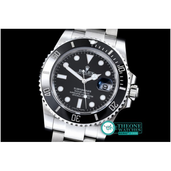 Rolex - Submariner 116610 SS/SS Black V7 Noob A-2836