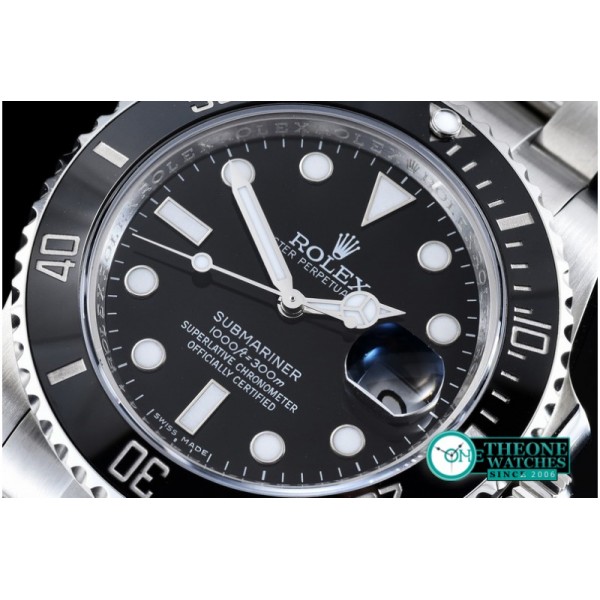 Rolex - Submariner 116610 SS/SS Black V7 Noob A-2836