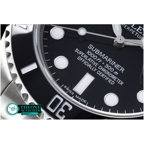 Rolex - Submariner SS/SS Black BP Ultimate Swiss Eta 2836