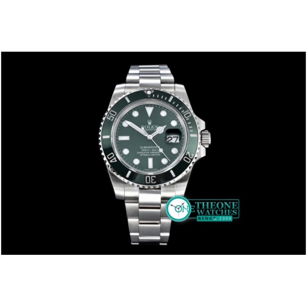 Rolex - LV Submariner SS/SS Green BP Ultimate Swiss Eta 2836