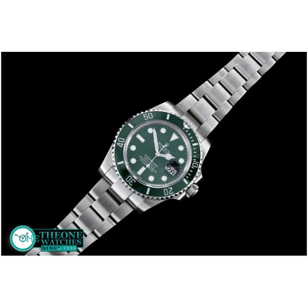 Rolex - LV Submariner SS/SS Green BP Ultimate Swiss Eta 2836