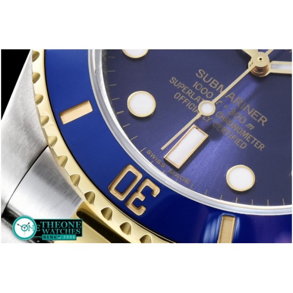 Rolex - Submariner TT Blue BP Ultimate Swiss Eta 2836