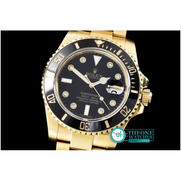 Rolex - Submariner FG Black Diam BP Ultimate Swiss Eta 2836