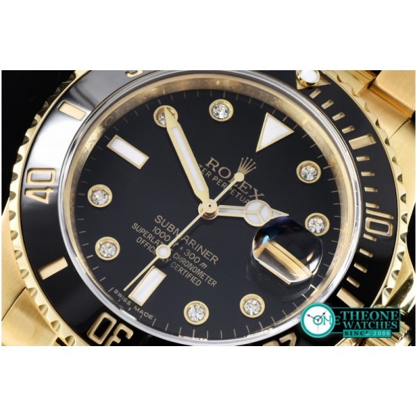 Rolex - Submariner FG Black Diam BP Ultimate Swiss Eta 2836