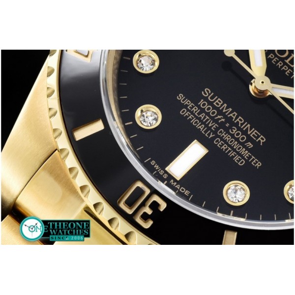 Rolex - Submariner FG Black Diam BP Ultimate Swiss Eta 2836