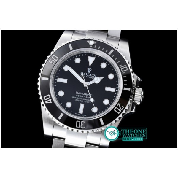 Rolex - Submariner No Date 114060 SS/SS Black Noob A-2836