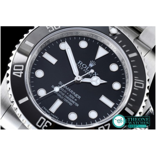 Rolex - Submariner No Date 114060 SS/SS Black Noob A-2836