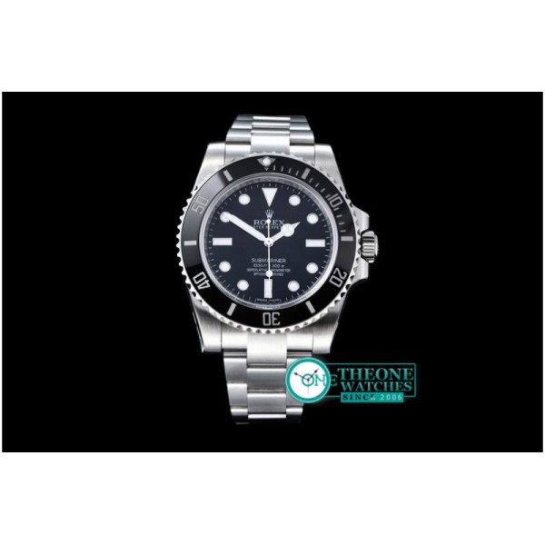 Rolex - Submariner No Date 114060 SS/SS Black Noob A-2836