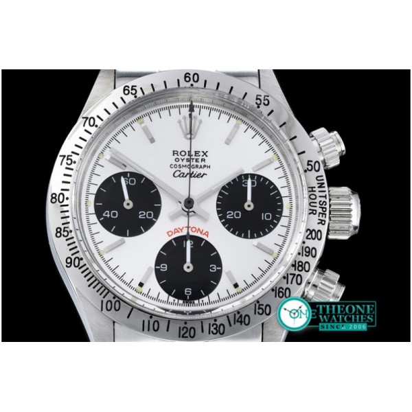 Rolex - Daytona Ref.6263 Cartier White SS/SS Asia Venus 75