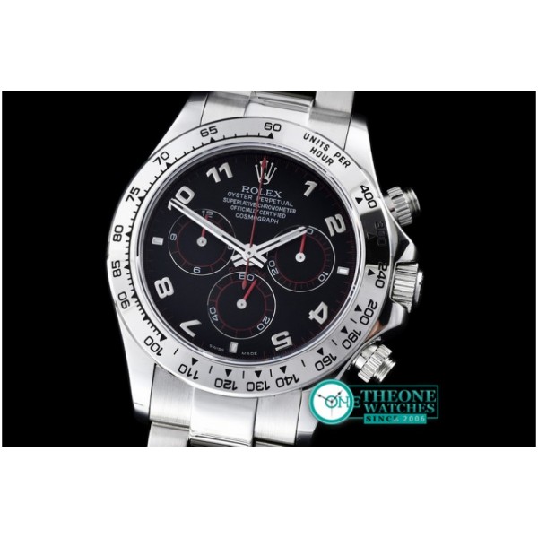 Rolex - Daytona SS/SS Black BP Ult A-7750 Mod 4130