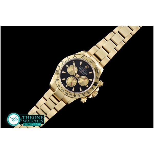 Rolex - Daytona YG/YG Black Stick BP Ult A-7750 Mod 4130