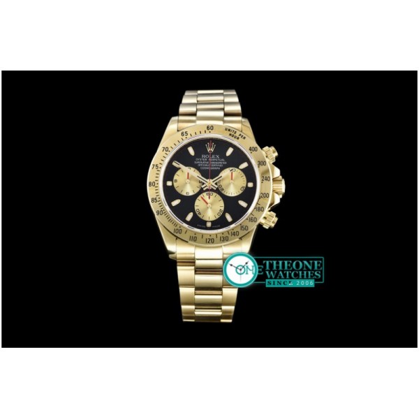 Rolex - Daytona YG/YG Black Stick BP Ult A-7750 Mod 4130